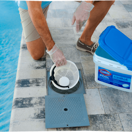 how to use chlorine tablets in above ground pool
