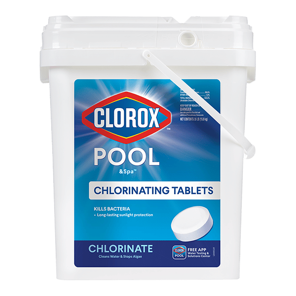 Chlorinating Tablets Chlorine + Sanitizers Clorox® Pool&Spa™