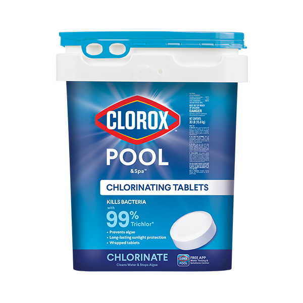Chlorinating Tablets Chlorine + Sanitizers Clorox® Pool&Spa™