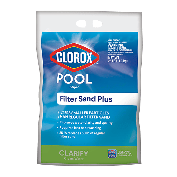 Filter Sand PLUS Pool Filter Sand Clorox® Pool&Spa™