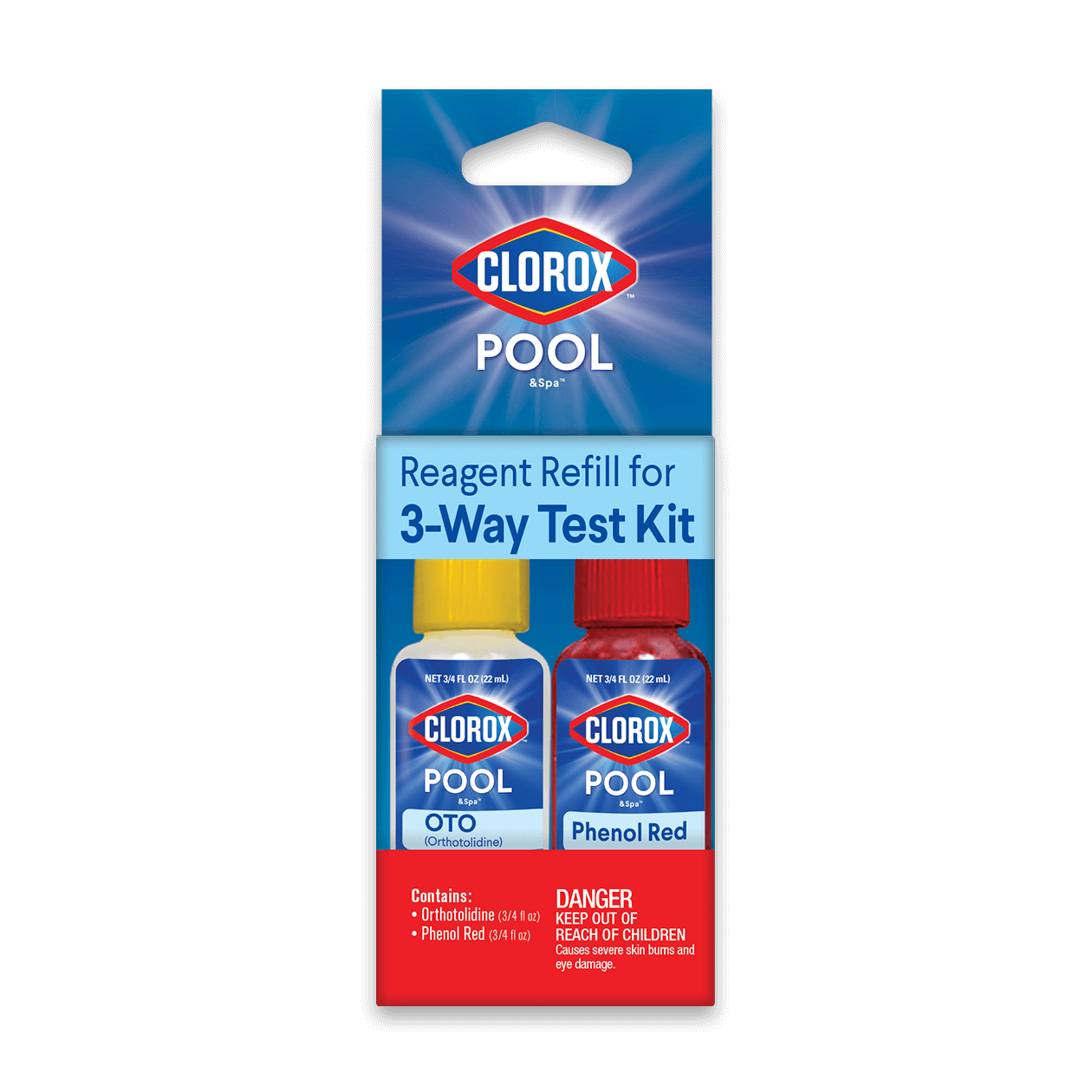 L Details about    Clorox Pool & Spa Refill Solutions 3-Way Test Kit  New 