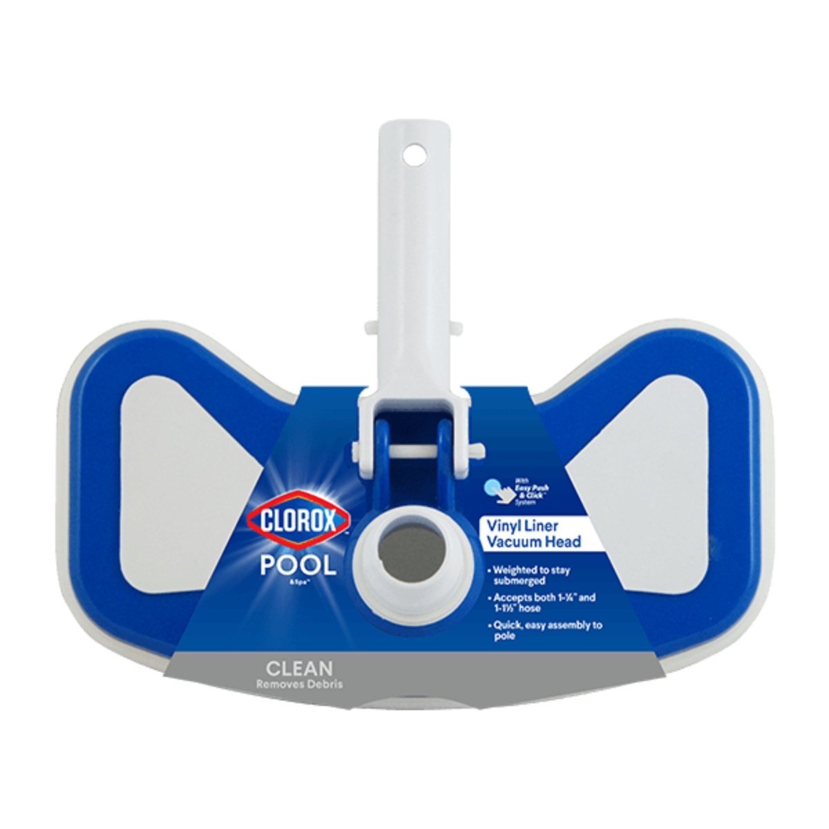 Vinyl Liner Vacuum Head- Easy Push 